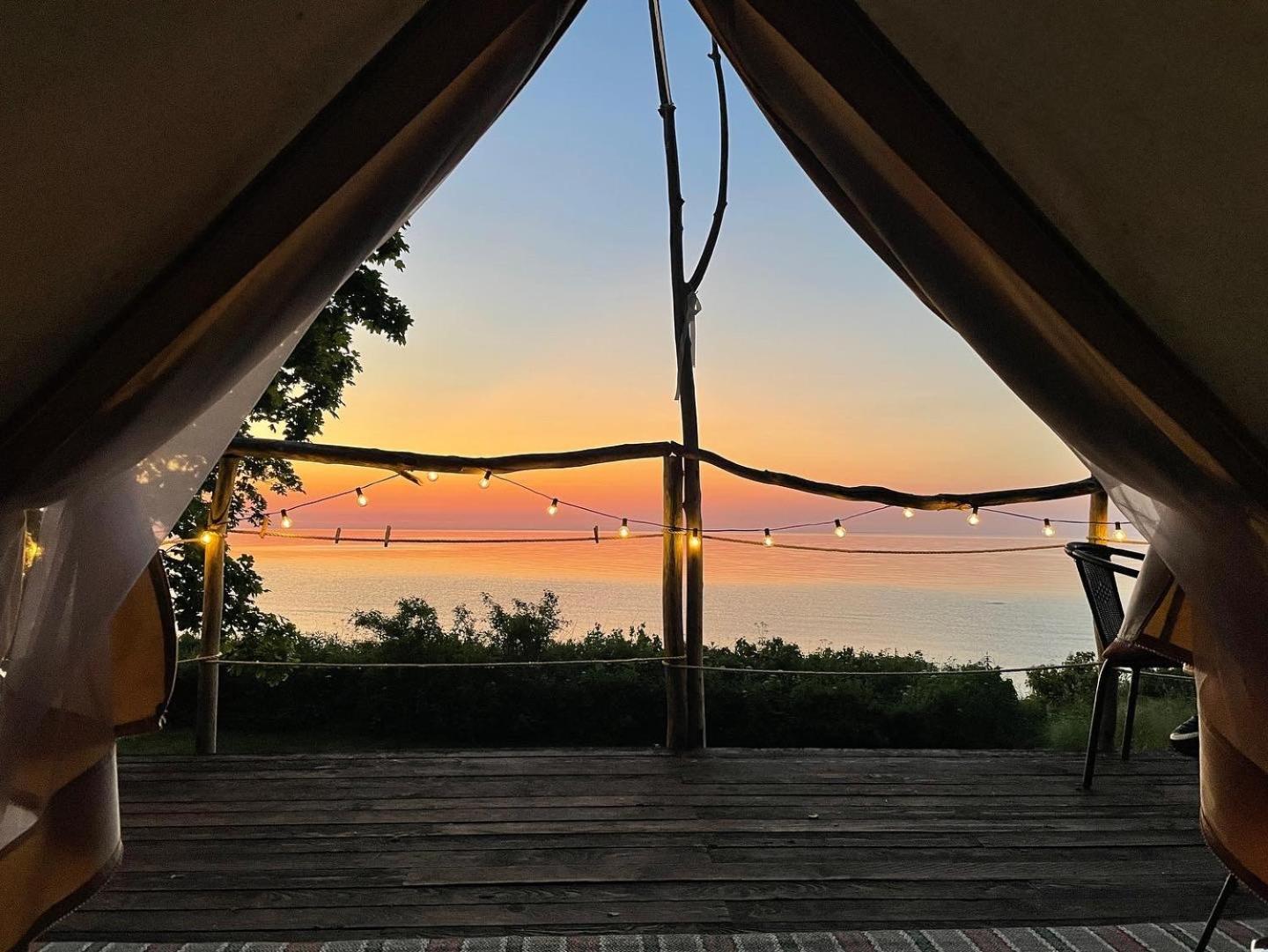 Mereaeaere Glamping Ja Rannamaja Liimala Eksteriør billede